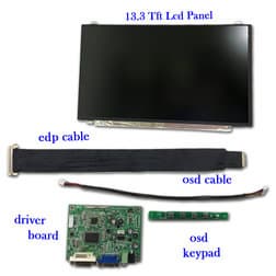 1Tft Lcd Panel 13_3 inch with Driver Board TWS133DHW_I